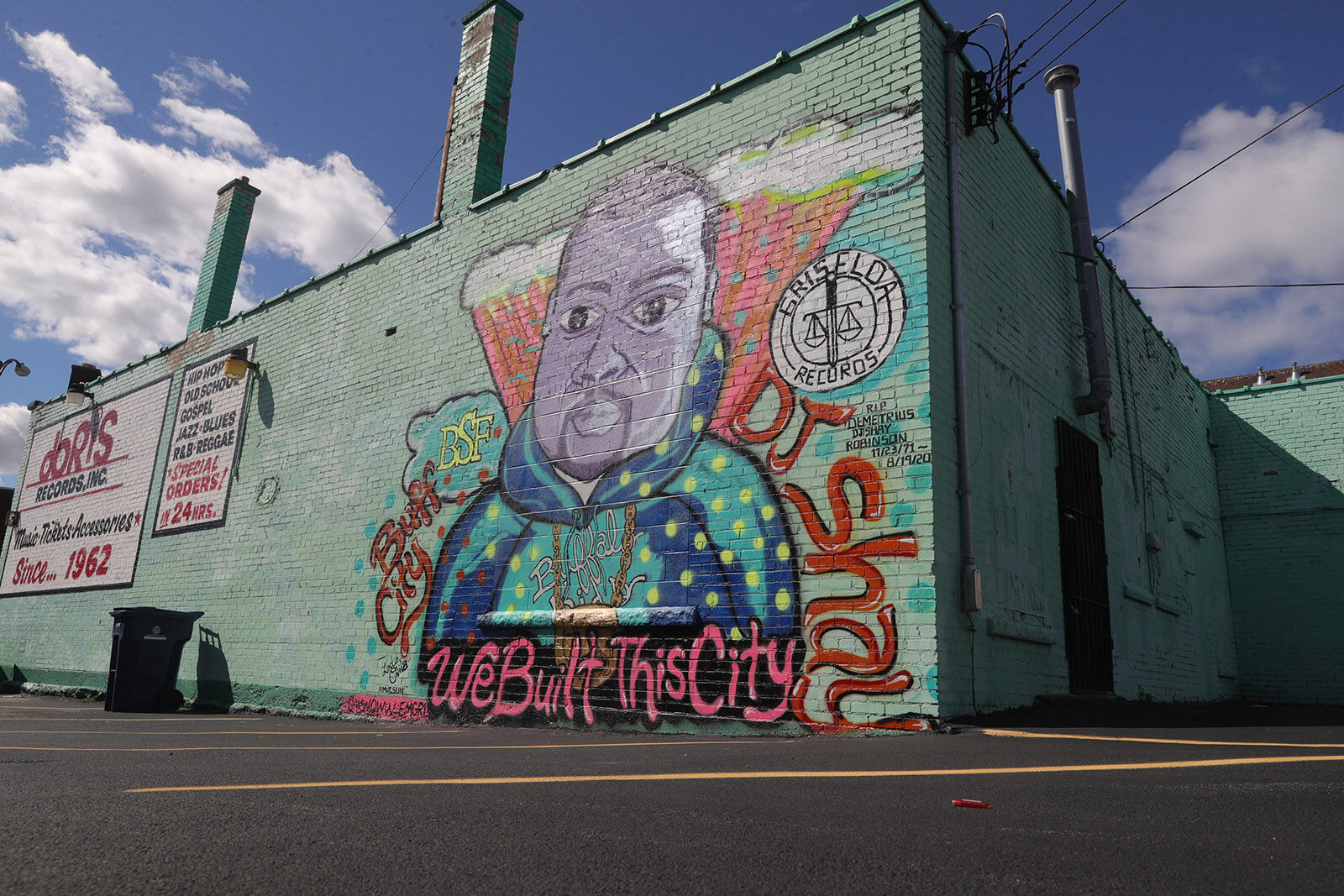 Gusto Doris Records DJ Shay mural Hickey